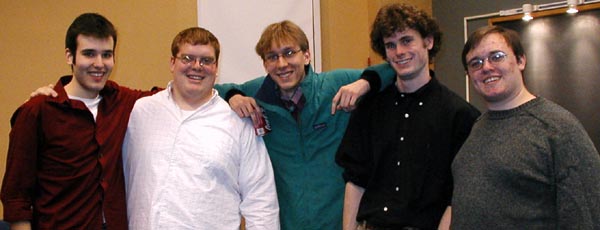 Brendan, Josh, Aaron, Mike and Andrew