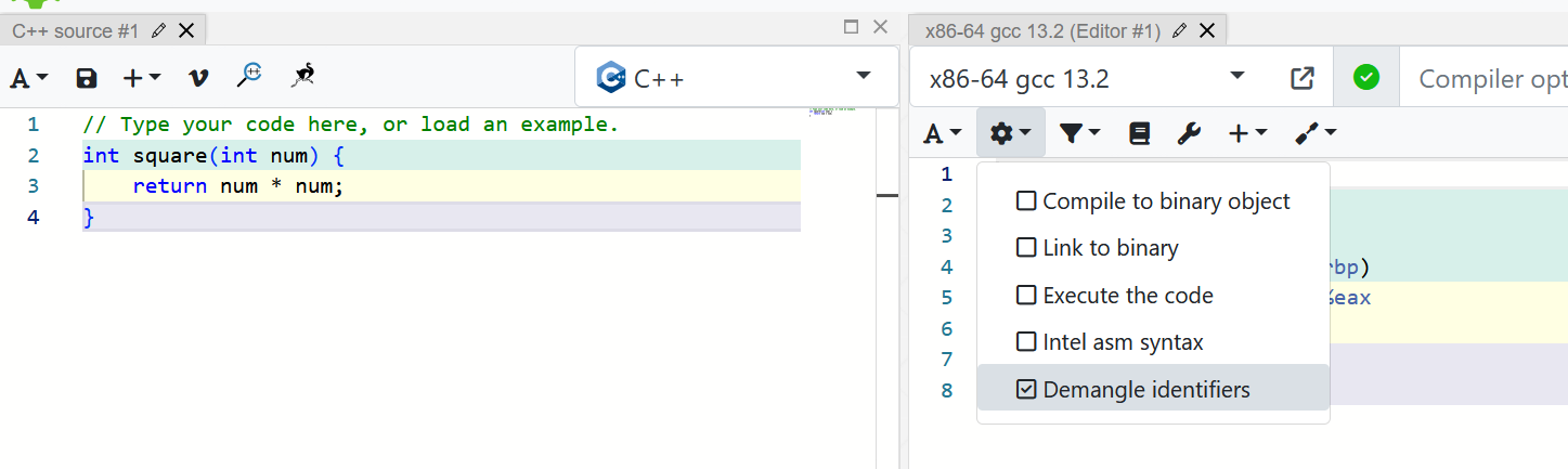 Setting up Compiler Explorer