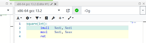 After setting compiler flags